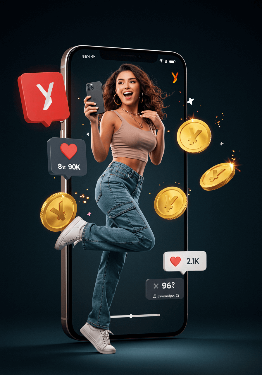 Compartilhe Vídeos do APP